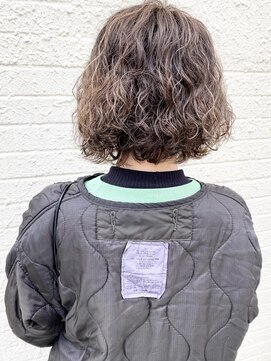 モリオ フロム ロンドン 成増店 【morio成増/玉井】プードルパーマ ボブ