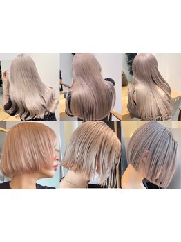 カラー材の種類が圧倒的に豊富◎痛ませずに理想のカラーを実現。カラー調合はプロにお任せください☆