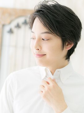 トニーアンドガイメン ホテル京阪仙台店(TONI&GUY MEN) アッシュブラックでビジカジも◎魅力的アンニュイヘアｆ仙台