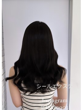 リゼル シブヤ(RISEL SHIBUYA) シールエクステでショートからロングヘア