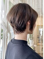 ヘアー リーフ(Hair Leaf) 髪質改善煌めきトリートメントショートグラBOB