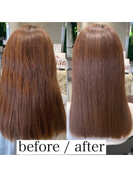 ポラリス(Polaris) 佐賀　美髪縮毛矯正/乾かしただけで