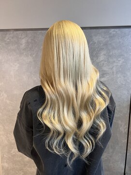 ガルボヘアー 名古屋栄店(garbo hair) #プルエクステ#ハイトーン#ブロンド#ギャル#10代#20代#名古屋