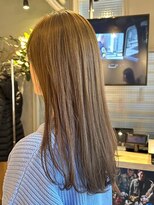 ミズチャーム(Ms.CHARM)&nbsp;サラ艶ロング/イエローゴールド