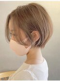 《はまだ　かんた》前髪長めショートボブスタイル！