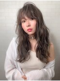 黒髪/クラゲヘアー/オリーブグレー/小顔/ココアベージュ/上尾