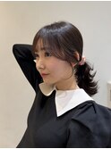 顔まわりカット/小顔カット/フェイスレイヤー/銀座