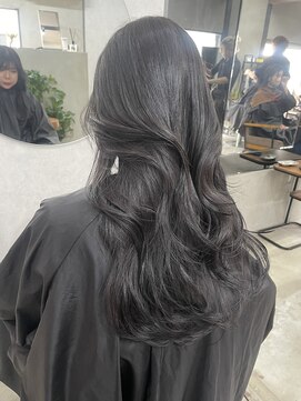 エイム(AiM) レイヤーカット×グレージュ