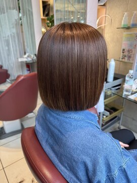 エム インターナショナル 春日部本店(EMU international) 憧れの美髪ボブを叶える酸性ストレート