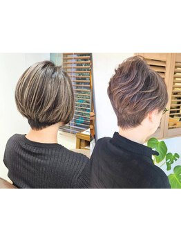 [荻窪☆大人女性]白髪ぼかしで大人女性の髪を美しく＊リラックスできるヘッドスパも充実◎