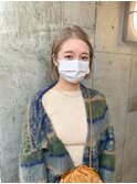 ミルクティーベージュ　ピンクベージュ　ピンクグレージュ