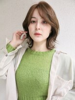 ブゾン(buZon)&nbsp;buzon ミディアムウルフ×シアベージュ