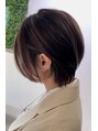 シアー(sheer)&nbsp;白髪ぼかしウルフショート