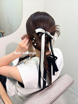 ネウィ 広島(newi) 個性派お呼ばれヘアセット/ヘアアレンジ/カチモリ/シニヨン