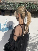 ホーミー(Homie)&nbsp;お呼ばれヘア/フィッシュボーンポニーテール