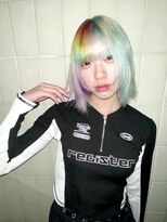 ハビット (habitt)&nbsp;デザインカラー/ボブカット/ケアブリーチ