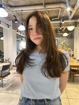 キャロルガーデンズ ボコカ 表参道(Carroll Gardens bococa) 【kacho】ブリーチ無しダブルカラー ロングレイヤー