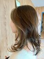 アグ ヘアー ラキ 土崎店(Agu hair laki) 透け感のあるデザインカラー