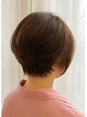 ひし形ショートボブ