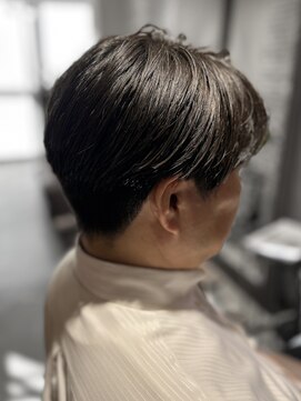 エニー 栄(Any) men's hair   毛流れスタイル