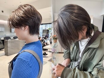 エレン 向ヶ丘遊園 登戸(ELEN)の写真/大人女性ならではの白髪を活かしてカラー楽しむ*向ヶ丘遊園・登戸のELENで明るい白髪染めを体験しよう♪