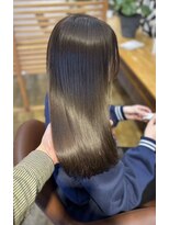 桃の木 ヘアー(桃の木 hair) アッシュベージュ×美髪カラーで叶えるツヤ髪スタイル