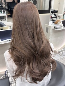 ロンド マーレ 天神大名店(Lond mare) ミディアムレイヤー/似合わせカット/ダークアッシュ