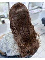 ヴァンカウンシル 一宮店(VAN COUNCIL)&nbsp;ゆる巻きでも艶感キープロング 明るめブラウン