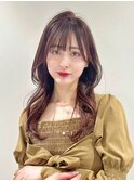 レイヤーカット 韓国くびれ巻きスタイル【八王子】