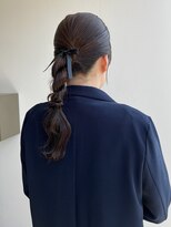 ソエラ(Soera) 参列ヘアセット/ロープ編みおろし