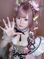 ヘイルジューシー(hail JUICY) 編みカチュサイドポニー