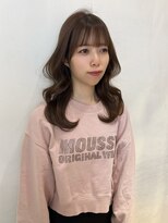 アクシス 栄店(`AXIS)&nbsp;森崎ワンホンレイヤー/ミルクティーブロンド/ダークブルー/栄