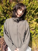 ベンジー オウン 代々木上原店(benji own) ミディアムレイヤー オリーブブラウン