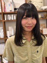 バローチェ 大阪 堀江(Barouche)&nbsp;【Barouche/西川二葉】　ナチュラルレイヤー/顔周り/堀江