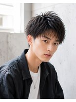 MEN's Baguz  MEN'Sカット/ MEN'Sパーマ/ MEN'Sカラー&nbsp;韓国風波巻きツイストスパイラルパーマ束感マッシュメンズ人気