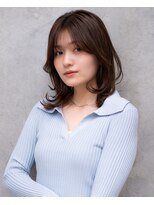 オーブヘアー ハル 佐野店(AUBE HAIR hal) 20代・30代顔周りレイヤー×抜け感バング