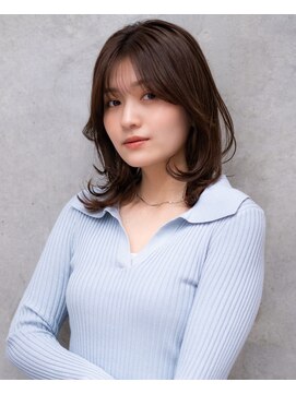 オーブヘアー ハル 佐野店(AUBE HAIR hal) 20代・30代顔周りレイヤー×抜け感バング