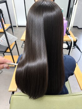 タイ(～tie.)の写真/ワンランク上の髪質改善をご堪能！！最先端のヘアケア成分《トステア》でさらさらでうるツヤな美髪を◎