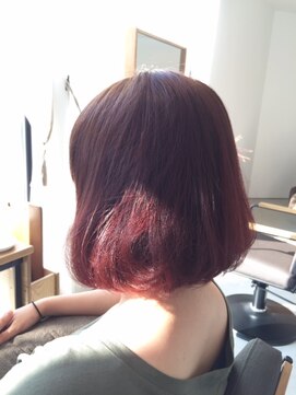 バンクス(BANKS) 前下がりのワンレンボブ