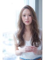 アームスヘアー(ARMS HAIR)&nbsp;ハニーアッシュのウェーブロング