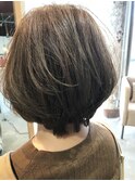 ふんわりショートボブ