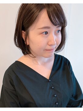 ヘアメイク ミッカ(HAIR MAKE MICCA) ミディアムボブ◎杉浦 恵
