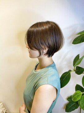 ロンド ブランシュ 錦糸町北口(Lond blanche) 夏の耳掛けイメチェンショートボブ☆