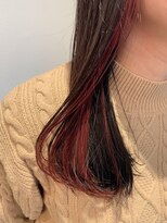 キー(KEY) ピンクインナーカラー