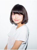 イメチェン/似合わせカット/フルバング/レッドブラウン/赤羽