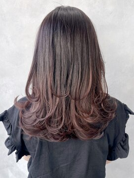 アルバム 池袋(ALBUM) レイヤーカット_外ハネボブセクションカラー_ba403681