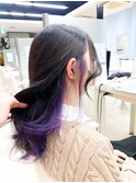 インナーカラー×パープル【橋本/東橋本】