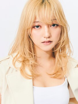 アライブ キチジョウジ(ALIVE Kichijoji) 【ALIVE吉祥寺】ホワイトブロンド海外風レイヤー