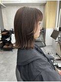 愛され顎ラインボブアンニュイ色気色っぽボブウェーブボブ