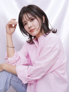 ピークアブー アヴェダ ギンザシックス(PEEK-A-BOO AVEDA GINZASIX) くびれミディアムボブ/ミディアムレイヤーボブ/フェイスレイヤー